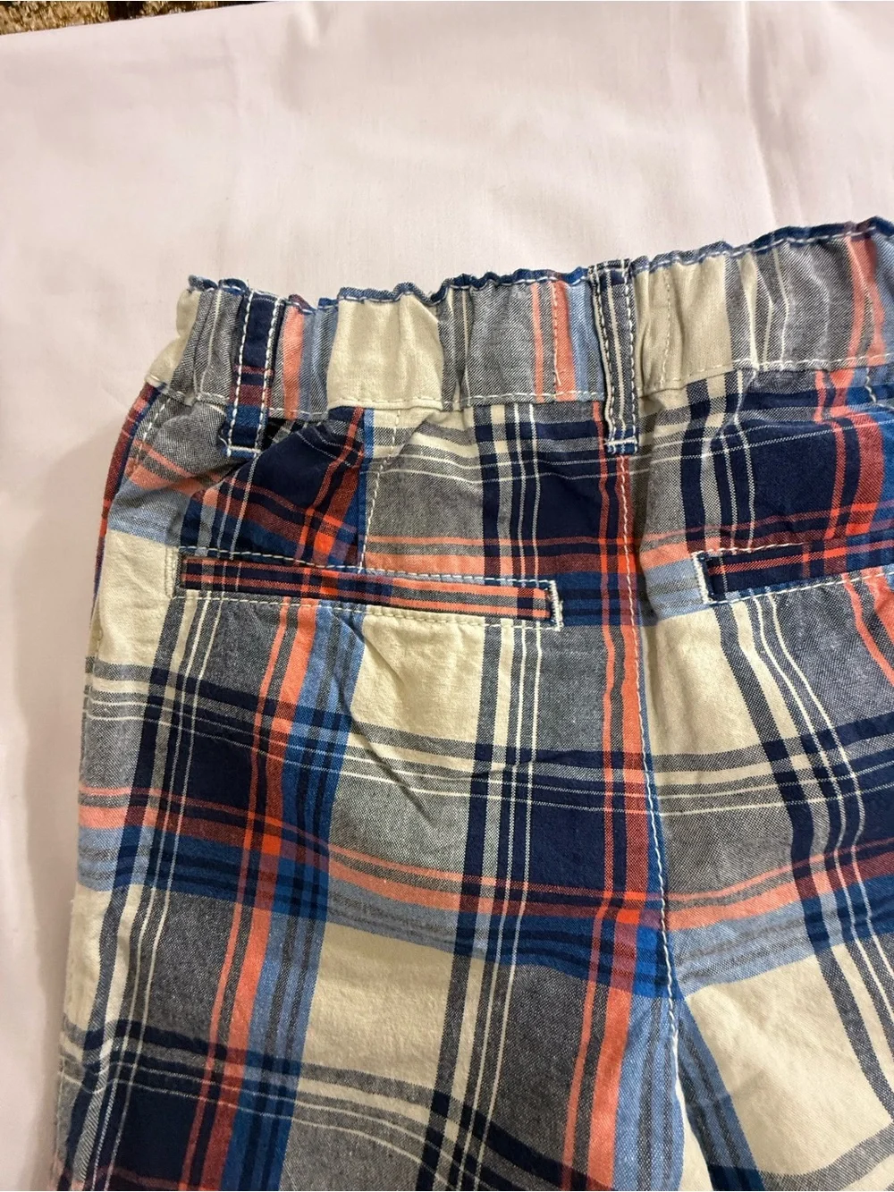 The Childrens Place lightweight plaid